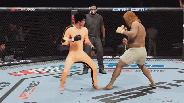 PS5 | Bruce Lee vs. Gorgeous Model Amanda [EA Sport UFC 5]🥊 смотреть онлайн