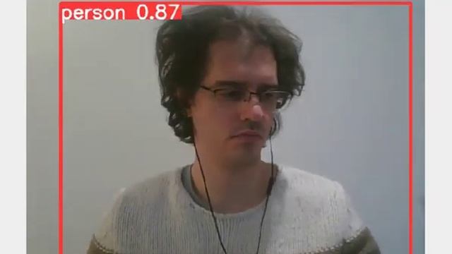 fcakyon/yolov5-pip webcam object detection demo смотреть онлайн