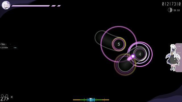 osu! skin - Azusa gameplay смотреть онлайн