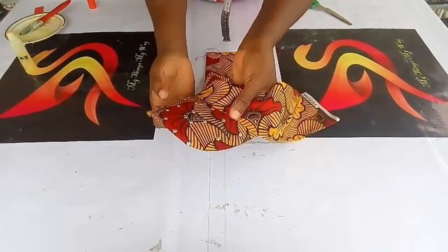 How I made a visor cap with Ankara fabric смотреть онлайн