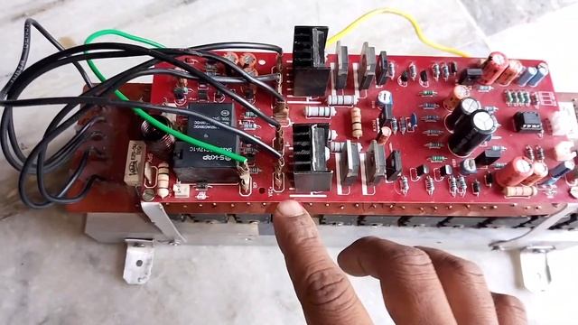 5000 watt amplifier driver board connection details with testing смотреть онлайн