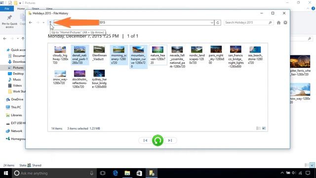 How to Recover your Files with File History | Windows 10 смотреть онлайн