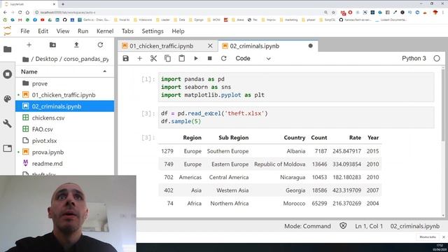 Python pandas - 7 - Caricare un file Excel, raggruppamenti con groupby смотреть онлайн