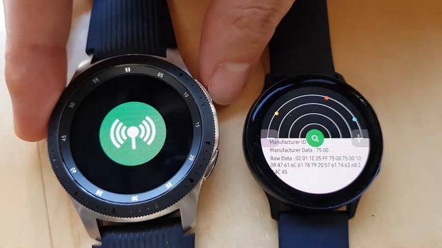 [Galaxy Watch] Beacon Maker and BLE Scanner смотреть онлайн