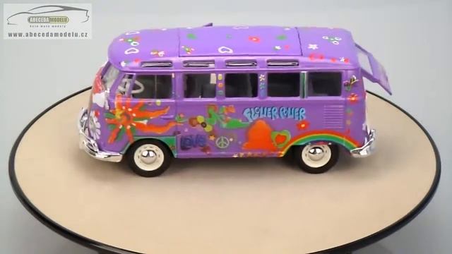 VW VAN SAMBA HIPPIE Maisto 1/25 смотреть онлайн