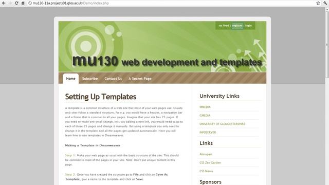 MU130 - Login Part 10 - Dreamweaver CS5.5 - Checking if user already exists. смотреть онлайн