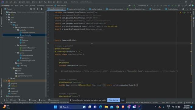 Resolve cors in spring boot application 2 minutes | cors error fix смотреть онлайн