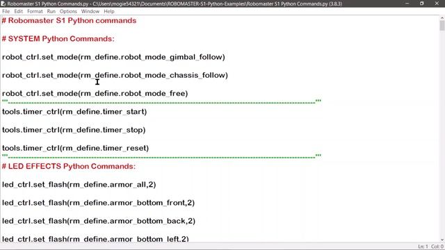 Robomaster S1 Scratch Block Conversions to Python смотреть онлайн