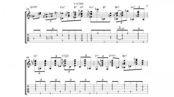 Joe Pass Misty Solo Jazz Guitar Transcription