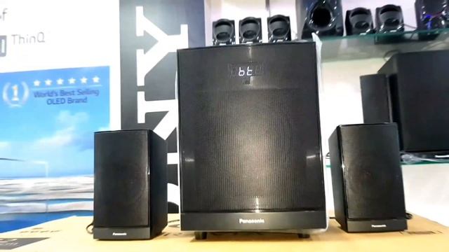Panasonic SC-HT22GW-K 2.1 5000watts SOUND TEST (POWERFUL BASS/BEST 2.1 SYSTEM UNDER 5000) IN HINDI смотреть онлайн