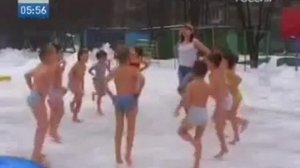 Закаливание детей в детском саду