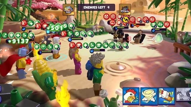 Lego Legacy Heroes Unboxed Brix map 4 node 5-10 using collectibles смотреть онлайн