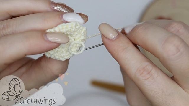 Crochet earrings/ mini mushrooms - STEP BY STEP Tutorial Sub ????/ GretaWings смотреть онлайн