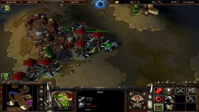 Warcracft 3 Walkthrough Part-22 Orc Campaign Chapter 3 смотреть онлайн