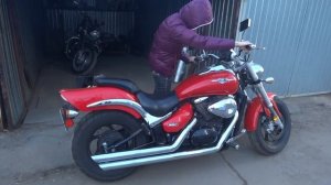Выхлоп Cobra на Suzuki M50