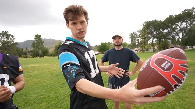 Testing VIRAL NFL Football Gadgets To See If They Work! смотреть онлайн