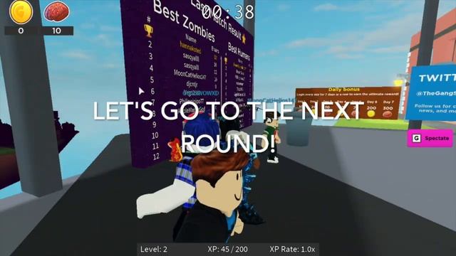 Hyperion plays Zombie tag (Roblox) смотреть онлайн