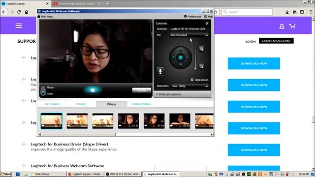 Logitech Webcam Software - How to Record Videos using C920 Webcamera смотреть онлайн