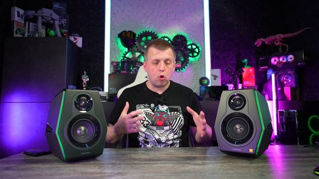 EDIFIER G5000 - Лучшие игровые колонки с RGB подсветкой