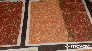 Мойва с овощами в автоклаве и мясная пастила в дегидраторе