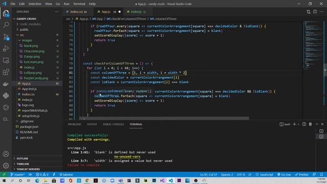 ? Create Candy Crush Game in React [Live Coding] смотреть онлайн
