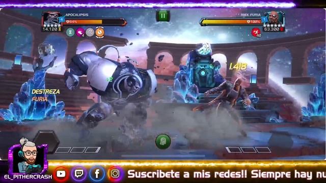 Acto 7.4.5 - Camino Fácil - Mr. Negative - MCOC _ PitherCrash смотреть онлайн