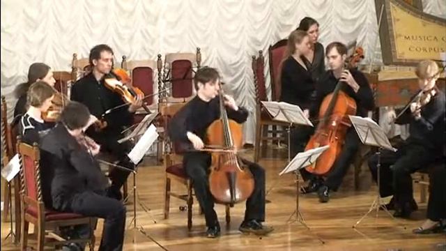 G.B.Platti. Cello concerto g-moll, Finale. Presto. Pavel Serbin & Pratum Integrum смотреть онлайн