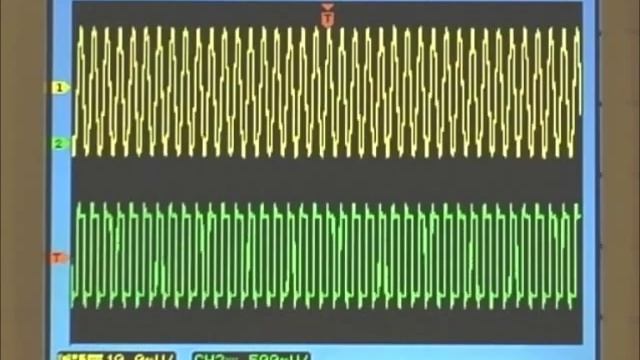 4. Informació a la pantalla. Agilent DSO1002A. смотреть онлайн