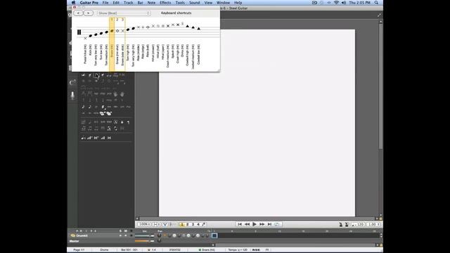 Chap. 2 - 5 Creating a Drum track in Guitar Pro 6 смотреть онлайн