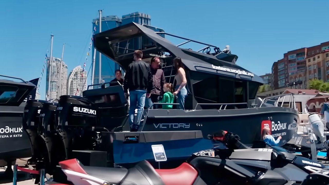 За Лодкой - ВО ВЛАДИВОСТОК! «Японки» и Наши. Полный Обзор Владивосток Боут Шоу 2024. смотреть онлайн