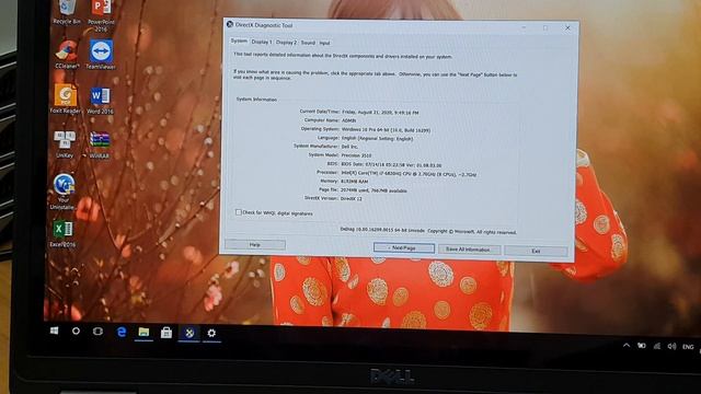 Update BIOS Dell Precision 3510 смотреть онлайн