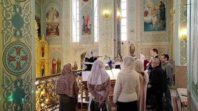 Тропарь и кондак Рождества Христова. Регент Ирина Филатова. смотреть онлайн