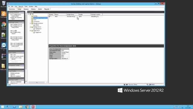 Veritas DLO 9.0 SP1 Overview Console смотреть онлайн