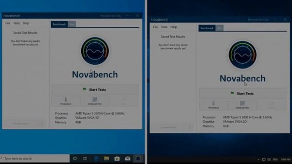 Windows 10 2004 VS Windows 10 Lite Edition Simple Ram Usages and Benchmark Compression