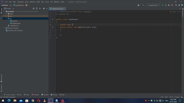 Swap Two Numbers Without Using Third Variable in Java | coddrikaz | Java смотреть онлайн