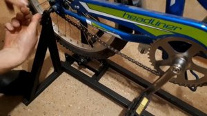 Велотренажер из велосипеда своими руками