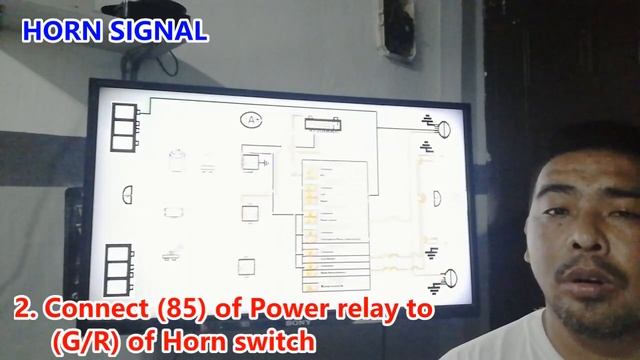 9 WIRING CONNECTION USING 3 RELAYS COLOR CODE 0 смотреть онлайн
