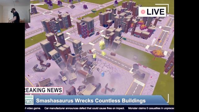 GODZILLA VR! | King Kaiju VR (Oculus Rift) смотреть онлайн