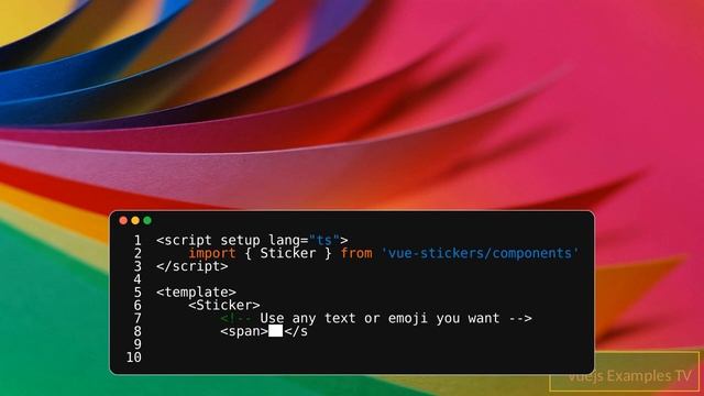 Awesome Vuejs 04: Stickers смотреть онлайн