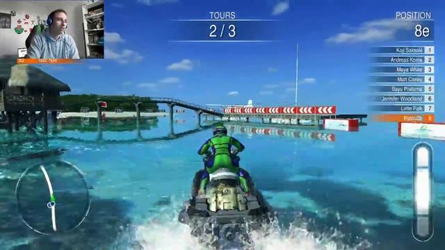 AQUA MOTO RACING UTOPIA sur Nintendo Switch. Du GAMEPLAY смотреть онлайн