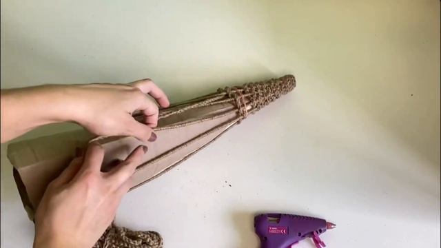 Настоящая КРАСОТА из ДЖУТА своими руками / Jute Craft Idea