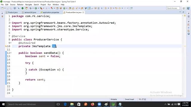 Spring Boot Apache ActiveMQs Message Queue 59 смотреть онлайн