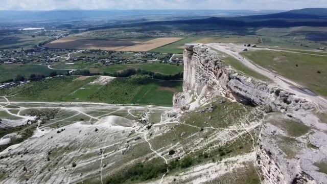 Белая скала, Крым. На машине к пику Белой скалы. смотреть онлайн