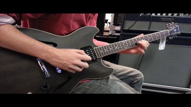 Ibanez AS53 Hollow body guitar смотреть онлайн