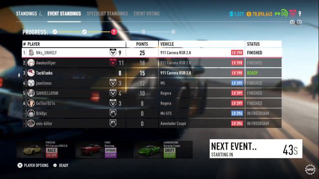 NFS Payback | Casual Speedlist смотреть онлайн