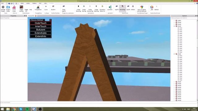 Medieval fantasy style house ROBLOX Studio Speed build смотреть онлайн
