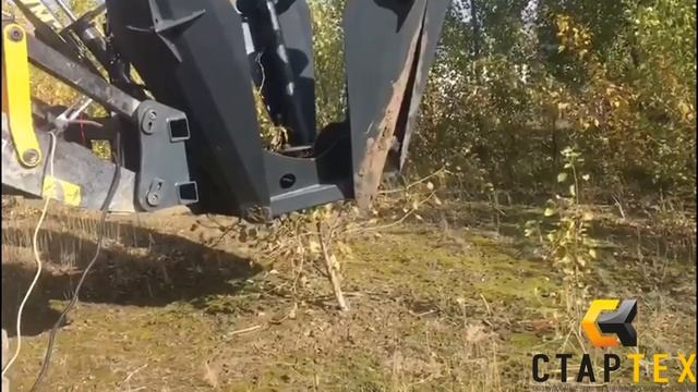 ПЕРЕСАДЧИК ДЕРЕВЬЕВ НА ЭКСКАВАТОР ПОГРУЗЧИК смотреть онлайн