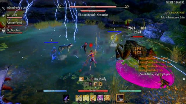 The Elder Scrolls Online: Old Deathwart World Boss, Blackwood