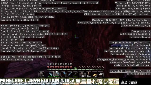 Minecraft JAVA 無言垂れ流し配信 023 смотреть онлайн