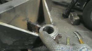 #91 Узел перелома/Рама/Кардан/Звезда/Тормозной диск.Самодельный мини погрузчик для Сергея с Ямала/